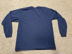 Vintage Nike Silver Tag Long Sleeve Large Blue There Is No Finish Line Shirt
