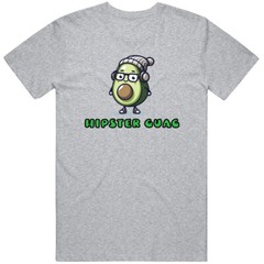 Avocado Hipster Guacamole Bae Goals Funny Vegan Puns Urban T Shirt