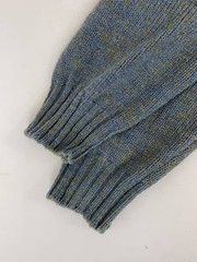 Other Brands Knit Sweater (Thick) M Wool BEG Solid Color
