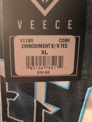 Buckle Veece Mens Size xl New With Tag Embodiment Tee