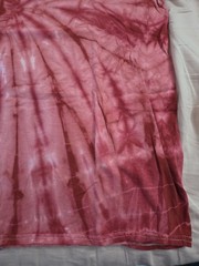 Currents Red Crystal Wash Tie Dye Metalcore Band Shirt Large