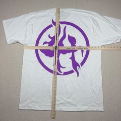 Lost Hills Thats A Awful Lot Of Cough Syrup T-Shirt White Purple Desto Dubb 2XL