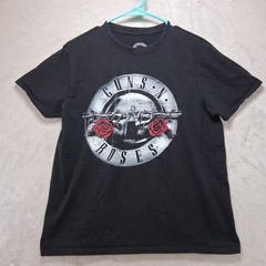 Guns N’ Roses Shirt Mens Large Black Band Tour 2023 North America Size Small Tee