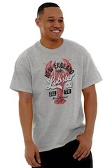 New England Lobster Maine ME Seafood Souvenir Womens or Mens Crewneck T Shirt Te