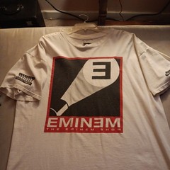 Extremely Rare Nike Eminem Show Tee Shirt Aftermath Jordan Air Sz XXL Vintage
