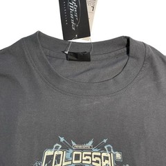 Penshoppe Philippines Men’s Graphic Print Tee L Gray Crew Neck Short Sleeve