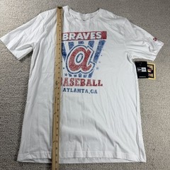 New Era Atlanta Braves City Connect Game Day T-Shirt White Men’s Size Medium