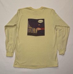 Vintage 1991 Apple Macintosh OS 7.0 SoCal Promo Long-Sleeve T-Shirt Size Large