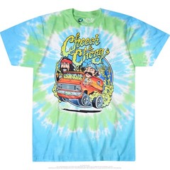 Smokin Ride Tie-Dye T-Shirt Liquid Blue