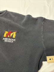 Vintage 90’s American Muscle Long Sleeve Size XL Bodybuilding Shirt