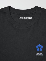 UNIQLO Manga UT Blue Lock short sleeve Graphic T-shirt new From Japan Black NWT