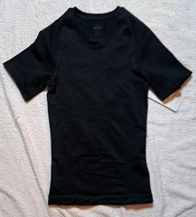 Spanx Seamless Crew Undershirt Mens Medium Black Ultra Sculpt 60012R New