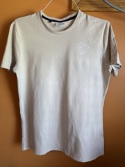 Gymshark Men’s Legacy T-Shirt Pebble Grey Short Sleeves Size Large Worn once