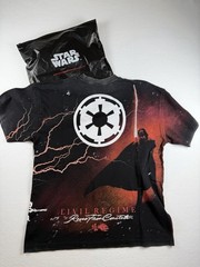 Star Wars Civil Regime Darth Vader Roses From Concrete Oversized T-Shirt Black M