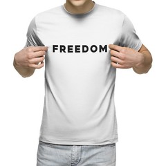 Freedom White T Shirt