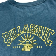 Billabong Mens Graphic Tee Shirt Dark Slate Heather Blue Size Large T-Shirt NWT