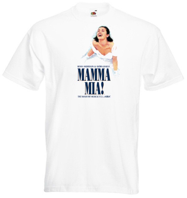 Mamma Mia broadway musical t-shirt