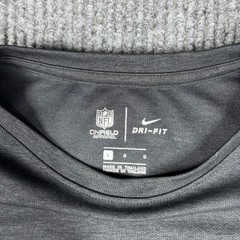 Nike Shirt Mens L NFL Pittsburgh Steelers On-Field Dri-Fit Long Sleeve Gray