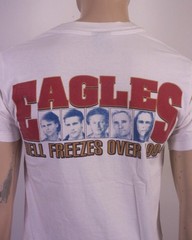 vintage 90s The Eagles 1994 Tour T-Shirt Hell Freezes Over Hotel California SZ L
