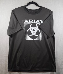 Ariat Men’s Medium Graphic Short Sleeve T-Shirt, Black