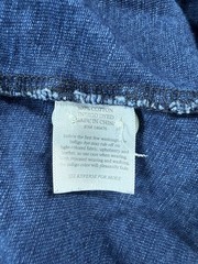Faherty Brand Shirt Mens M Indigo Blue Long Sleeve Henley Tee Casual Preppy