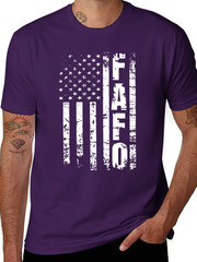 FAFO American Flag Graphic T-Shirt