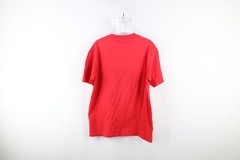 Vintage 70s Mens Size Large Faded Spell Out Maui Hawaii Beach T-Shirt Red USA