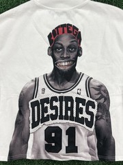 Bottega Desires ‘Rodman’ T-Shirt Mens Size Med White Cropped Style