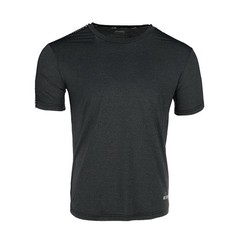 diadora Be One Crew Neck Short Sleeve Athletic T-Shirt Mens Black Casual Tops 17