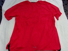 NWT Adidas crew neck Training T, red, men’s L, Climacool, lightweight