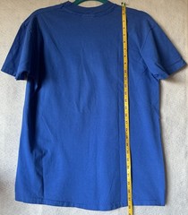Vintage Hanes Connecticut Sailboat Graphic T Shirt Blue Size L USA Single Stitc