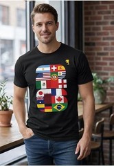 World Cup 2026 Soccer Shirt, Unisex Fan Apparel for Match Days & Travel
