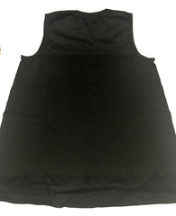 Get In Shape America Cal Cru Sleeveless Shirt Black Adult Medium