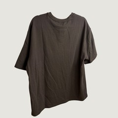 Alo Yoga Oversized Heavyweight T-Shirt Espresso Brown Modal Cotton Blend Large