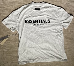 Fear Of God Essentials Light Oatmeal Tee Brand New Size M