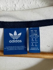 Adidas Originals Trefoil Raglan T-Shirt (White/Navy)