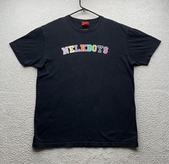 Nelk Boys Full Send T-Shirt Mens Medium M Multicolor Spellout Black Podcast