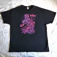 The Thing Creature 80’s Horror Movie John Carpenter Black 2XL Graphic T-Shirt