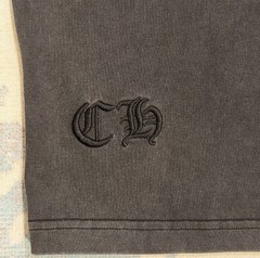 Chrome Hearts Horseshoe Washed Black T-Shirt Size M
