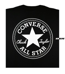 NWT Converse Men SS Crew T-Shirt Tee “CHUCK TAYLOR BIG ALL STAR PATCH EDITION”
