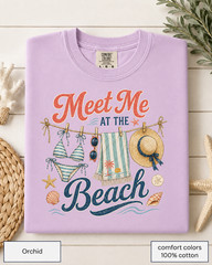 Meet Me at the Beach Comfort Colors Shirt