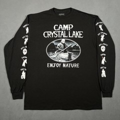 Friday the 13th Camp Crystal Lake Long Sleeve T-Shirt Men’s Medium Jason