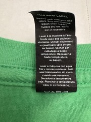 District Perfect Tri Kings Hawaiian Green Tee L Vaccinated For My Ohana Shirt