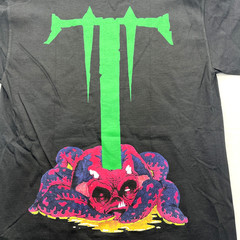 Trivium Shirt Men’s Black Double-Sided Heavy Metal Band Graphic Goblins Cotton