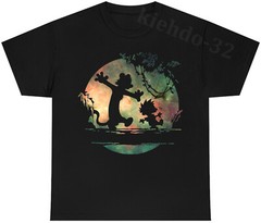 Calvin And Hobbes Galaxy 90s Comics Fan Vintage S-5XL T-Shirt Men Women Unisex