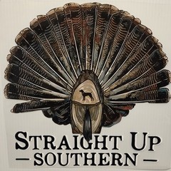 AMERICAN OUTFITTERS STRAIGHT UP SOUTHERN TURKEY HUNTER DOG POCKET SHIRT #0110