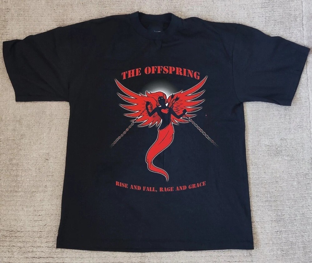 The Offspring Band Rise And Fall, Rage And Grace T Shirt Full Size S-5XL BT2207