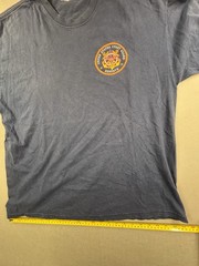 USCG Reserve T-Shirt – Dark Navy Blue – Left Chest Logo