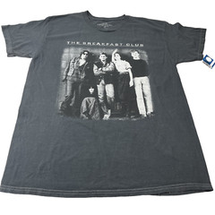 The Breakfast Club Movie Graphic T Shirt Men’s M L Gray Iconic Film Tee