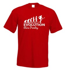 Evolution of Elvis Presley t shirt Evolve of The King Jailhouse Unisex T-shirt